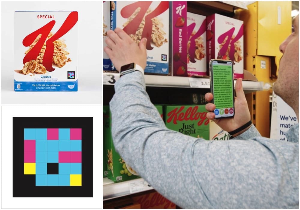 Kellogg's ipovedenti packaging