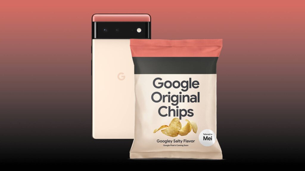 Google original Chips - Pixel6 - linkup marketing in outsourcing